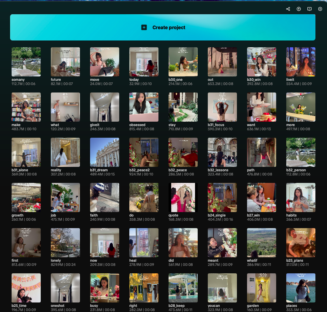 AI editing agent building video batches in CapCut