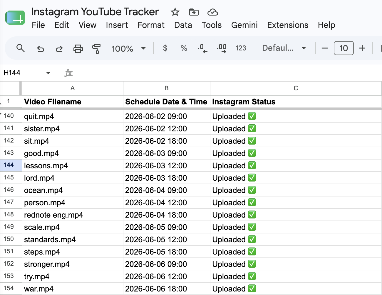 Automatic posting agent tracker