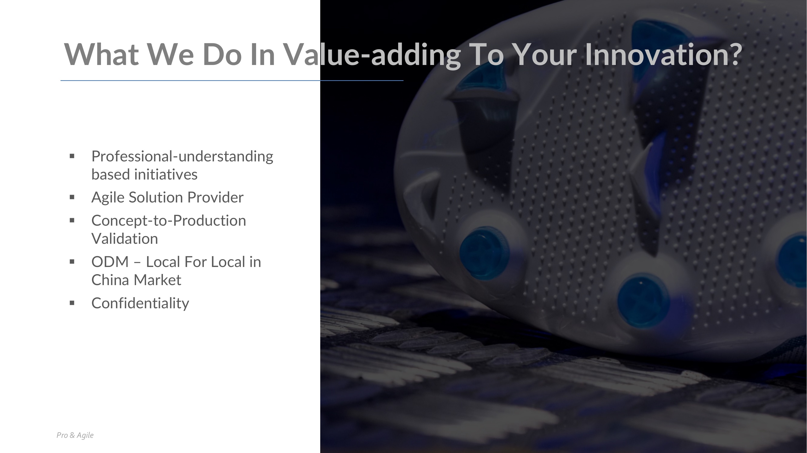Shoebot footwear detail — sole engineering
